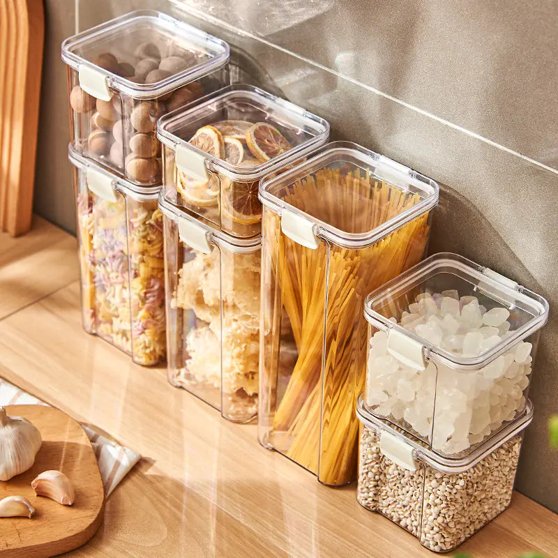 Food-Grade Plastic Sealing Jar for Snacks and Storage