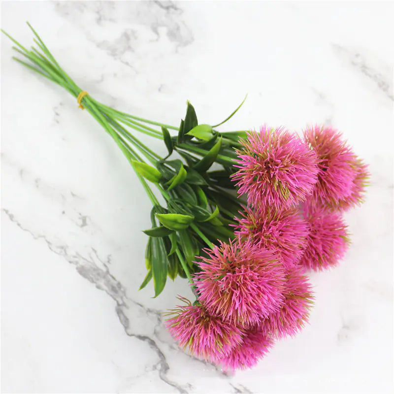 European Style Faux Dandelion Plastic Flower Decor