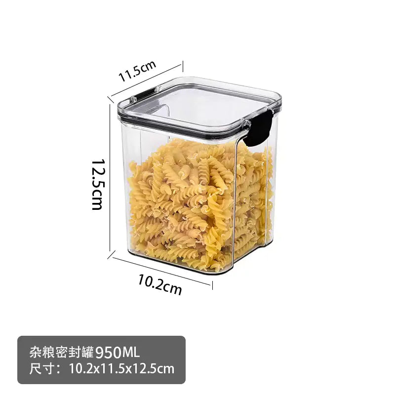 Food-Grade Plastic Sealing Jar for Snacks and Storage