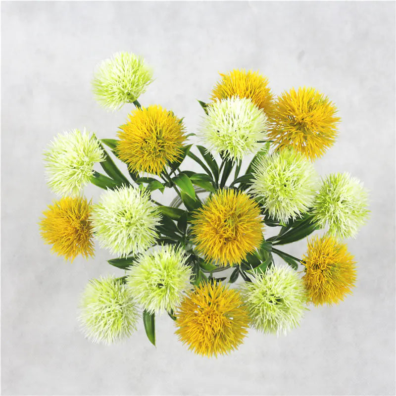 European Style Faux Dandelion Plastic Flower Decor