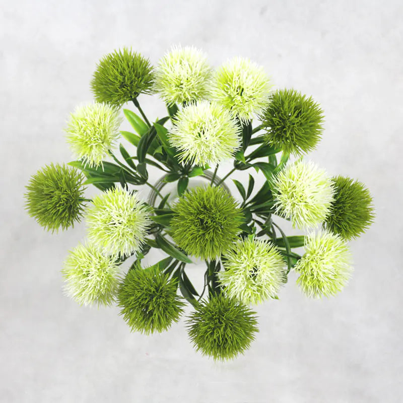 European Style Faux Dandelion Plastic Flower Decor