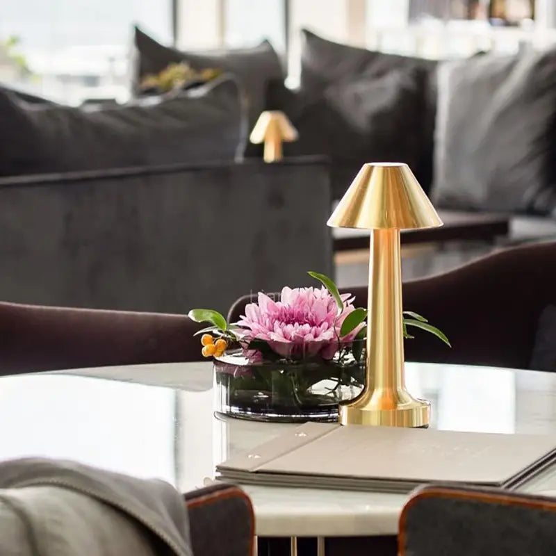 Wireless LED Table Lamp with Minimalist Design