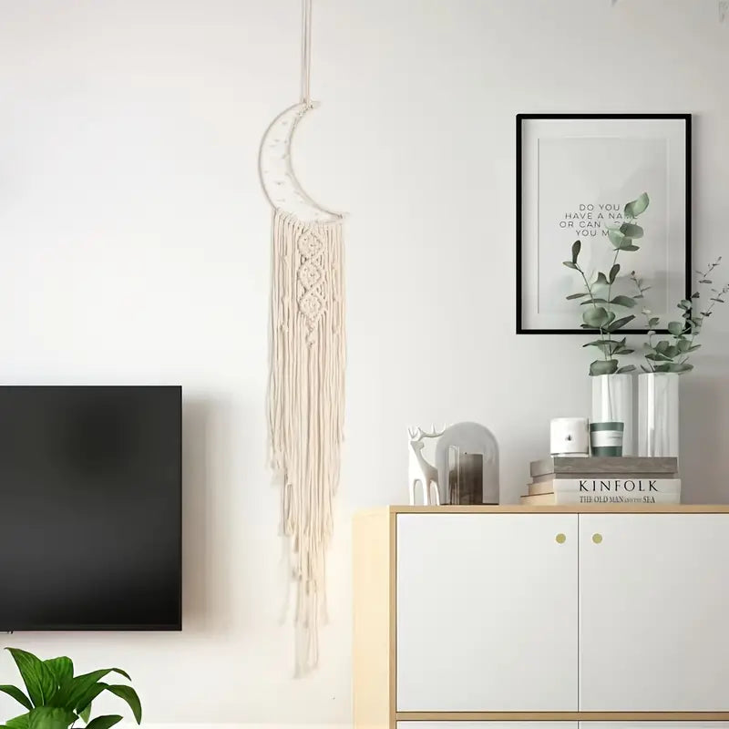 Handwoven Dream Catcher Tapestry for Home Decor