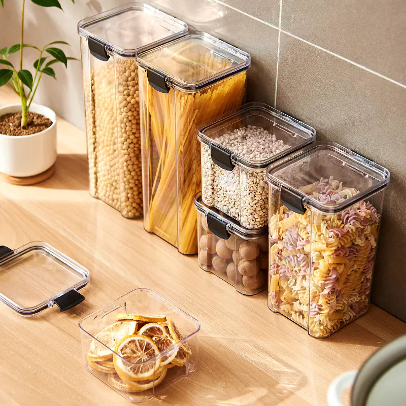 Food-Grade Plastic Sealing Jar for Snacks and Storage