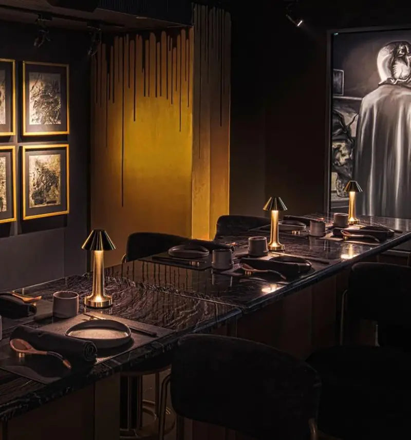 Wireless LED Table Lamp with Minimalist Design