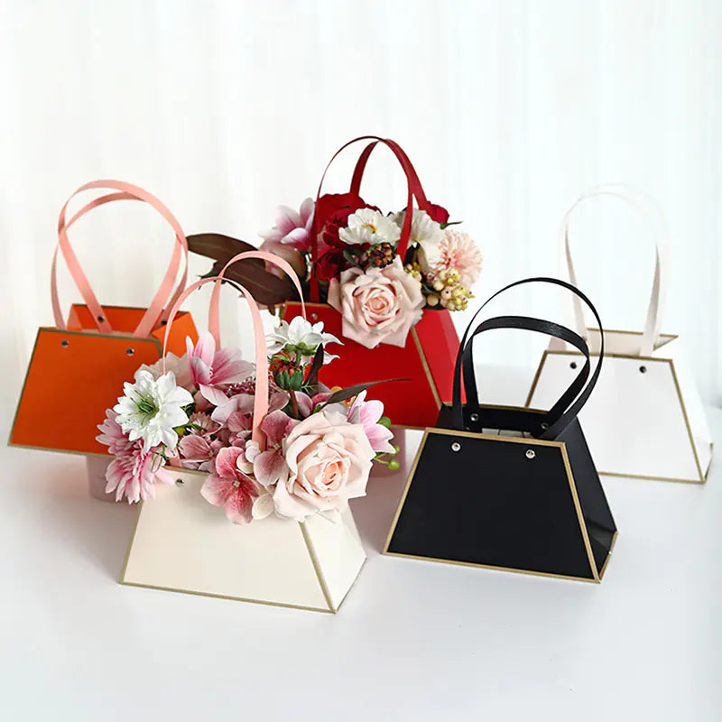 Portable Flower Box Gift Packaging for Events and Parties