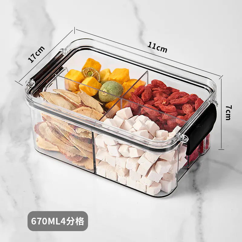 Food-Grade Plastic Sealing Jar for Snacks and Storage