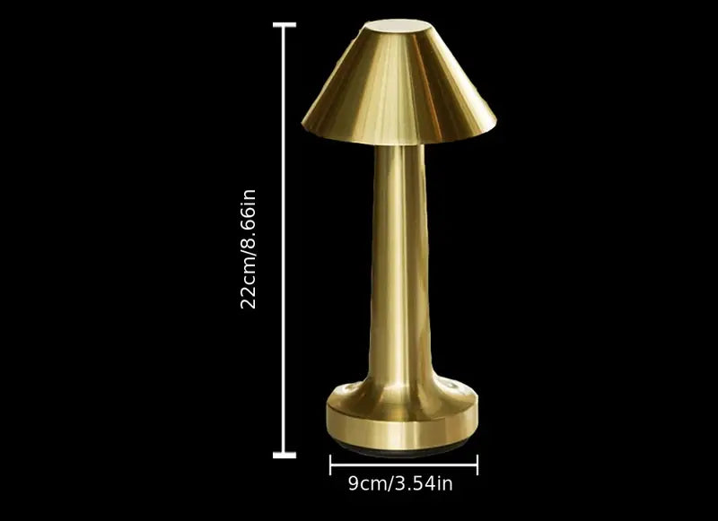 Wireless LED Table Lamp with Minimalist Design
