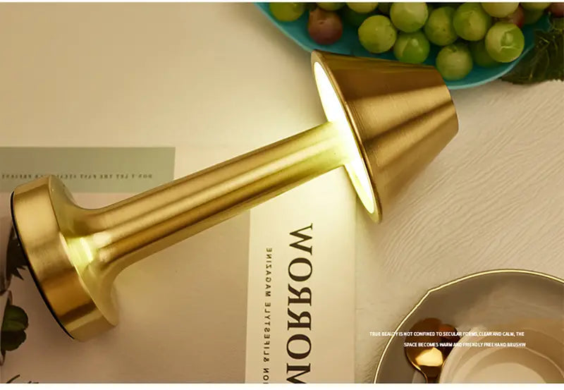 Wireless LED Table Lamp with Minimalist Design