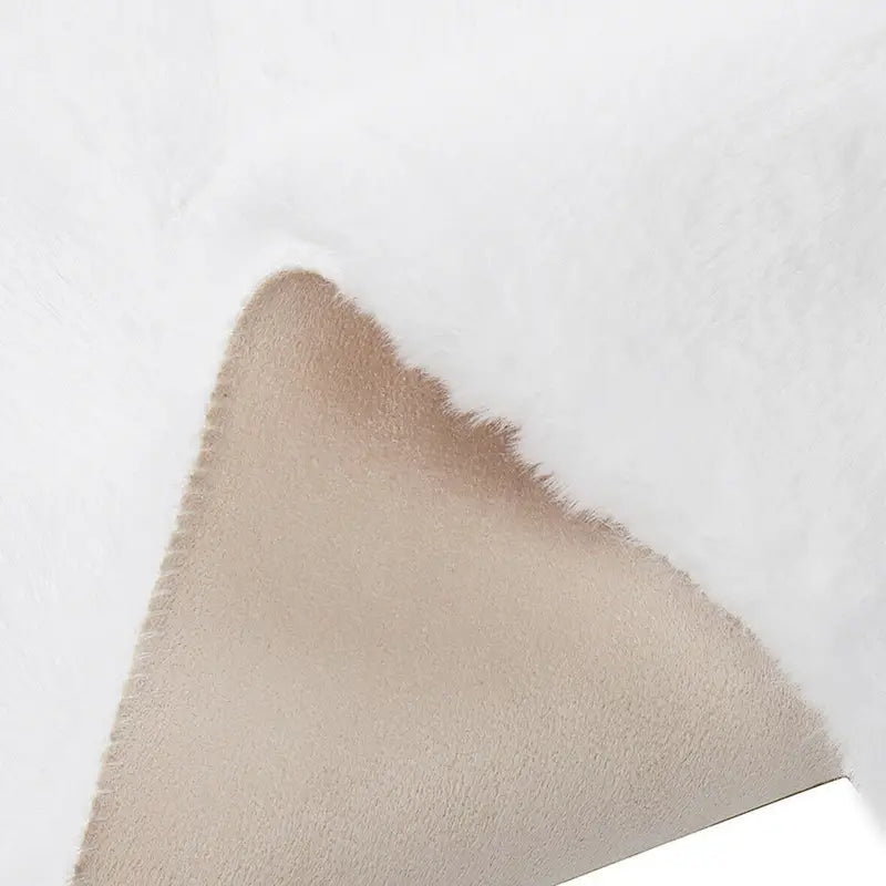 Plush Faux Fur Comfort Rug