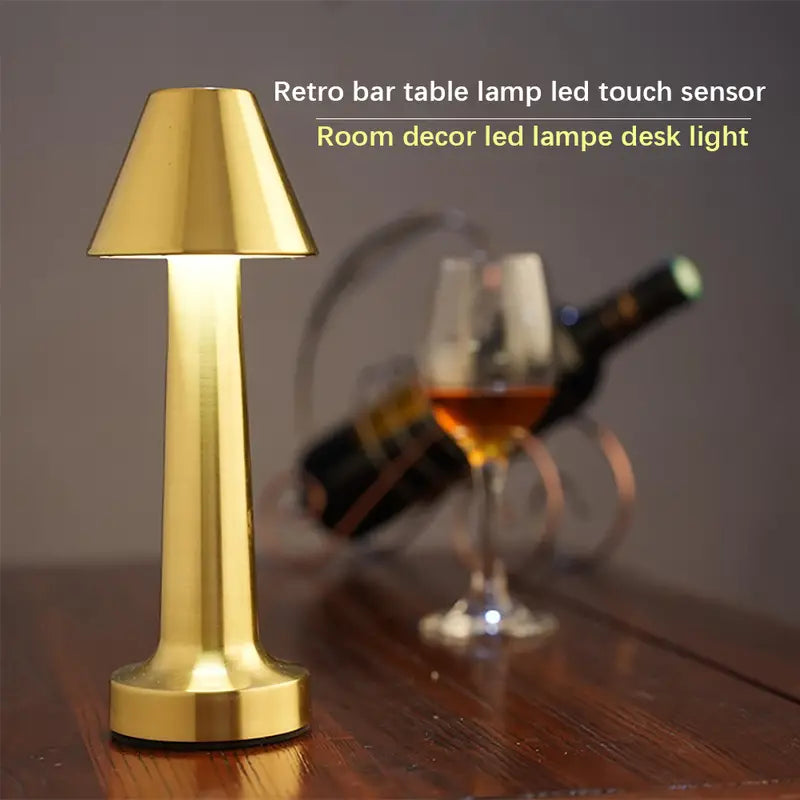 Wireless LED Table Lamp with Minimalist Design