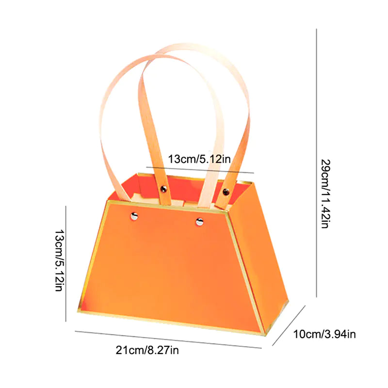 Portable Flower Box Gift Packaging for Events and Parties